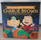 Peanuts It's The Great Pumpkin Charlie Brown Lighted Pop UP Book, NEW