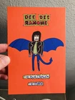 DEE DEE RAMONE * 2010 Art Show Card * Ramones Punk lp Iggy Pop Dead Boys Stooges