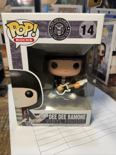 Dee Dee Ramone Excellent Condition 14 Rocks Music Funko Pop In Hardcase