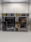 Funko Pop Star Wars Luke Skywalker With Grogu #482 And Han Solo (Carbonite) #364