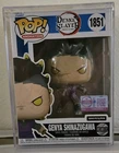 Demon Slayer Pop! Genya Shinazugawa #1851 Metallic Funko LE 1200 Mint!!