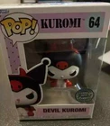 DEVIL KUROMI FUNKO POP VINYL - SPECIAL EDITION #64 - SANRIO FIGURE