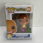 Funko POP Games Pokemon Charmander Flocked #455 Exclusive 2020 Spring Convention