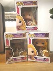 Funko Pop Disney Ultimate Princess Aurora 325, Tiana 224, Rapunzel 223 RARE L.E.