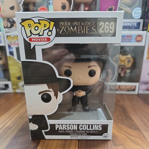 Funko Pop Movies Pride Prejudice Zombies 269 Parson Collins figure