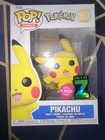 Pokemon Pikachu Flocked #553 Zavvi Exclusive Funko Pop! with Protector