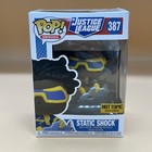 Funko Pop! 2021 DC Heroes Justice League #387 Static Shock Hot Topic #FP