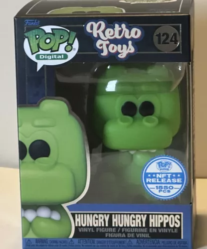 Digital Funko Pop Retro Toys - Legendary Hungry Hungry Hippo #124