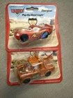 Disney Cars Mater & Lightning McQueen Pop the Hood Light Energizer Keychain 2006