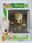 Disney Funko Pop - Lumiere - Beauty and The Beast - No. 93 - Free Protector