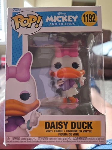 Disney Mickey and Friends #1192 - Funk Pop Daisy Duck & Protector New!