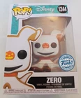 Disney Nightmare Before Christmas Zero #1244 Funko Pop
