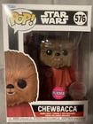 Disney Parks Life Day CHEWBACCA Funko Pop #576 Flocked Galaxy’s Edge Star Wars