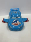 Disney Pixar Cars Blue Dinoco Lightning McQueen With Pop-Out Wings Toy Car