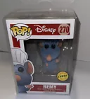 Disney Pixar Funko Pop Remy Ratatouille Flocked Chase New!