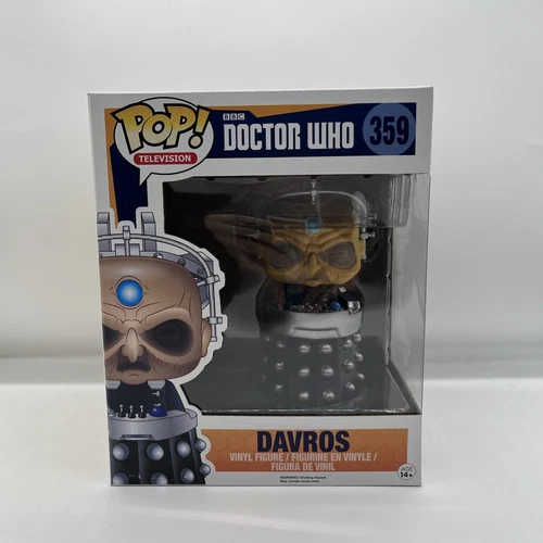 Doctor Who Davros 359 - Funko Pop 6 Inch Figure Boxed Dr Who