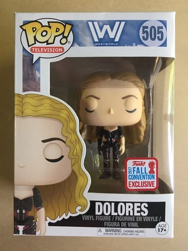 DOLORES NYCC 505 WESTWORLD Funko Pop Vinyl New in Mint Box + Protector