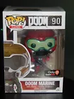 DOOM MARINE #90 FUNKO POP GAMESTOP EXCLUSIVE Vinyl Figure Exclusive Space Red