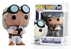 Dr. Doc Emmett Brown Back to the Future Pop! Funko Movies Vinyl Figure No. 50