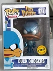 DUCK DODGERS LOONEY TUNES CHASE #127 METALLIC FUNKO POP! NEW!!!