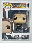 Funko Pop! Attack on Titan: Sasha Braus (Metallic) #1448 Chalice Ex. w/Protector