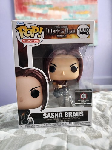 Funko Pop!- Attack on Titan, Sasha Braus, Chalice Collectibles #1448 (UNOPEN)