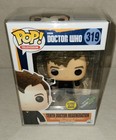 FUNKO POP DOCTOR WHO #319 TENTH DOCTOR REGENERATION THINK GEEK GITD w/protector