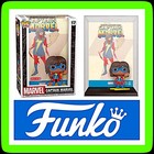 🦹🏽 FUNKO POP Comic Covers CAPTAIN MARVEL 17 Target Exclusive Kamala Khan ✅ NIB