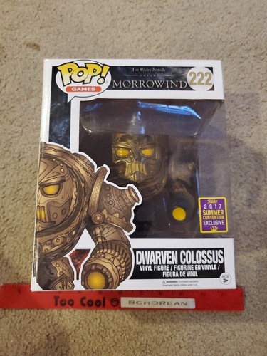 Elder Scrolls Online Morrowind Dwarven Colossus Funko Pop #222 New