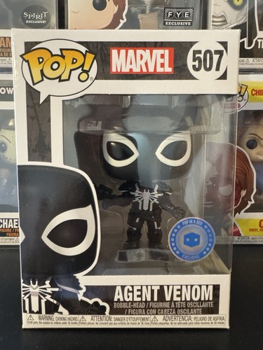 FUNKO POP! Marvel AGENT VENOM # 507 Vinyl Figure Pop In A Box Exclusive