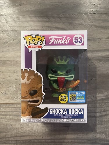 Funko Pop!: Funko - Shocka Rocka - SDCC (Exclusive) #53 w Protector FREE SHIP