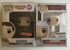 Funko Pop! Stranger Things - Eleven with Bear #847 Target & #1248 W/ Protectors
