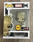 Funko Pop! Marvel - Gamer Groot #540 CHASE GameStop Exclusive with Protector