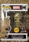 Funko Pop: Marvel Groot Gamer #540 CHASE GameStop Exclusive