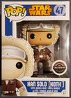 Funko Pop Han Solo Hoth #47 Star Wars Gamestop Exclusive Vaulted w/Protector