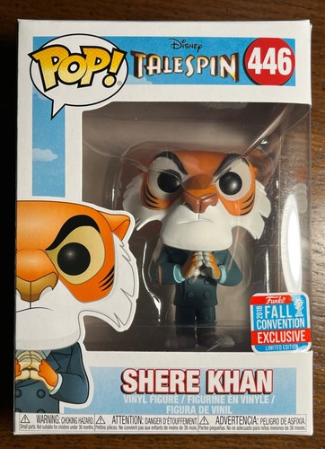 Funko POP Disney Shere Khan TaleSpin #446 Fall Convention Exclusive Vinyl NEW
