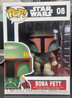 FUNKO POP! STAR WARS BOBA FETT #08 VINYL FIGURE NEW W/PROTECTOR