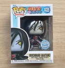 Funko Pop Naruto Shippuden Orochimaru Akatsuki Metallic #1435 + Free Protector