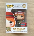 Funko Pop Harry Potter Ron Weasley Quidditch Cup NYCC #121 + Free Protector