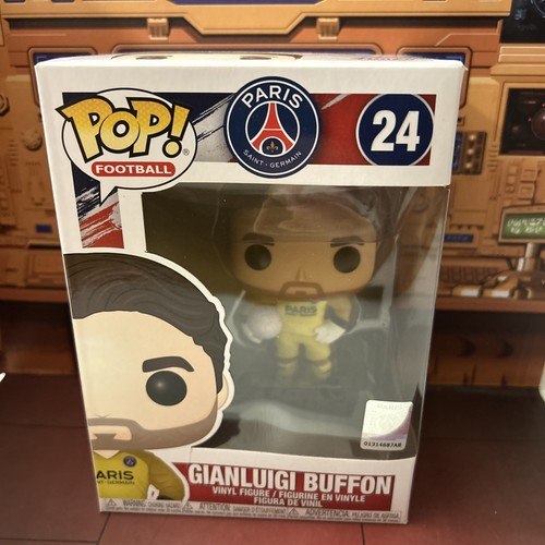 Funko POP! Gianluigi Buffon 24 Paris Football  W/ PROTECTOR