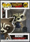 FUNKO POP DISNEY PARKS EXCLUSIVE ROCKET #491 GUARDIANS OF THE GALAXY BREAKOUT
