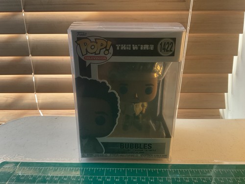 Funko Pop! Television: The Wire- Bubbles #1422 W/Protector & QA/QC+