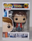 Funko Pop! Movies | Back To The Future | Marty Puffy Vest | Vinyl Figure #961