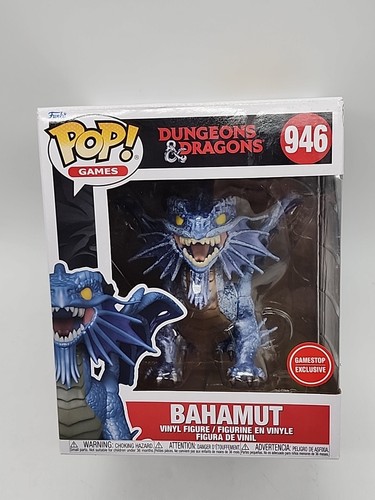 Funko Pop! Dungeons & Dragons: Bahamut #946 GameStop Exclusive Metallic Figure