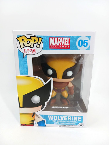 Funko Wolverine #05 Pop Marvel Universe Brown Suit Version with Protector