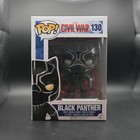 Funko Pop Marvel Captain America Black Panther Bobblehead #130