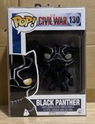 Black Panther Civil War Captain America Funko Pop! Vinyl #130 Marvel + Protector