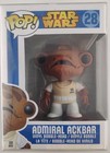 Funko Pop! Star Wars: Admiral Ackbar #28 Collectible Figure w/plastic protector
