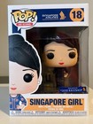 Funko Pop Ad Icons #18 Singapore Girl (Rare) Singapore Airlines Exc. w/Protector