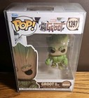 Funko Pop Marvel Groot as Hulk #1397 With Protector We Are Groot *Photos*